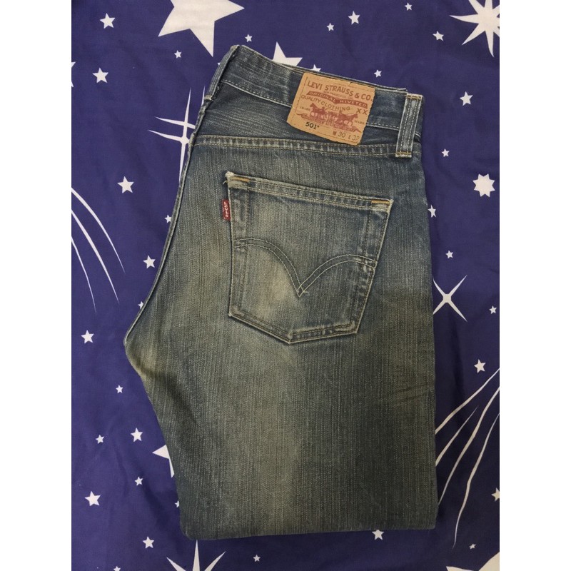 🇹🇷 Levi's Original 501 - Straight Leg Button Fly | Shopee Thailand