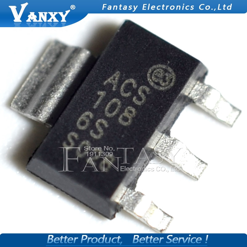 10PCS ACS108-6SN-TR SOT223 0.8A 600V SOT-223 ACS108-6SN ACS108 108-6S ...
