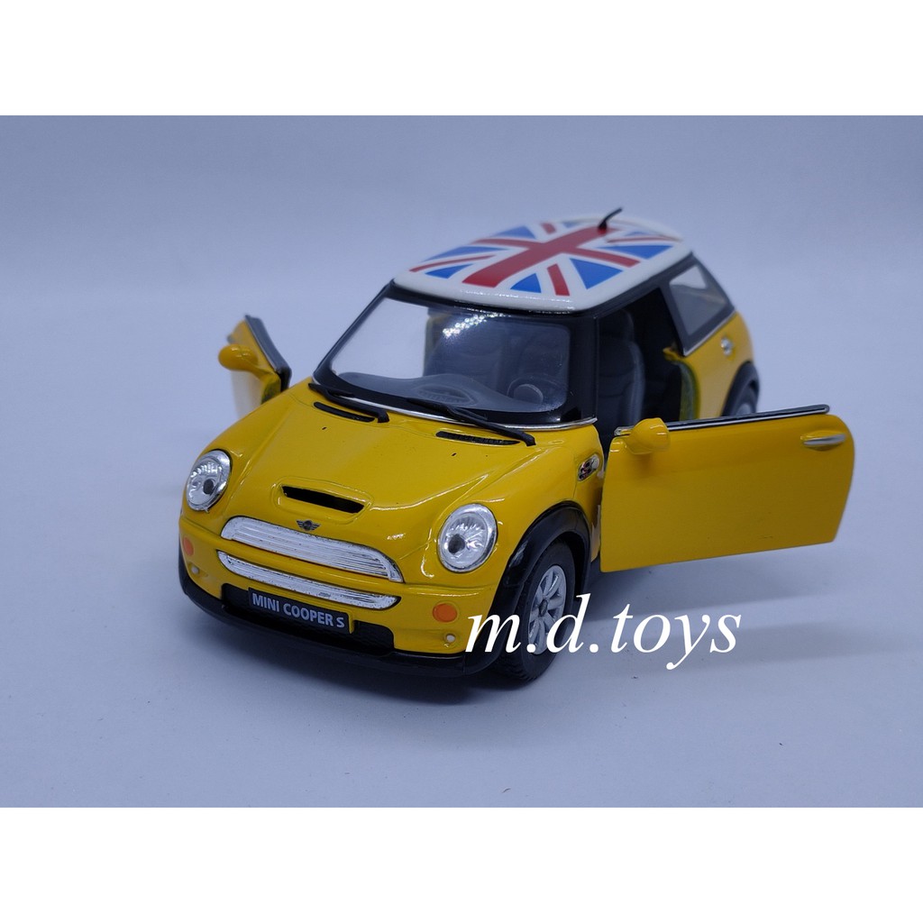 ภาพสินค้ารถโมเดลเหล็ก Mini Cooper S w flag printing จากร้าน m.d.toys บน Shopee ภาพที่ 2