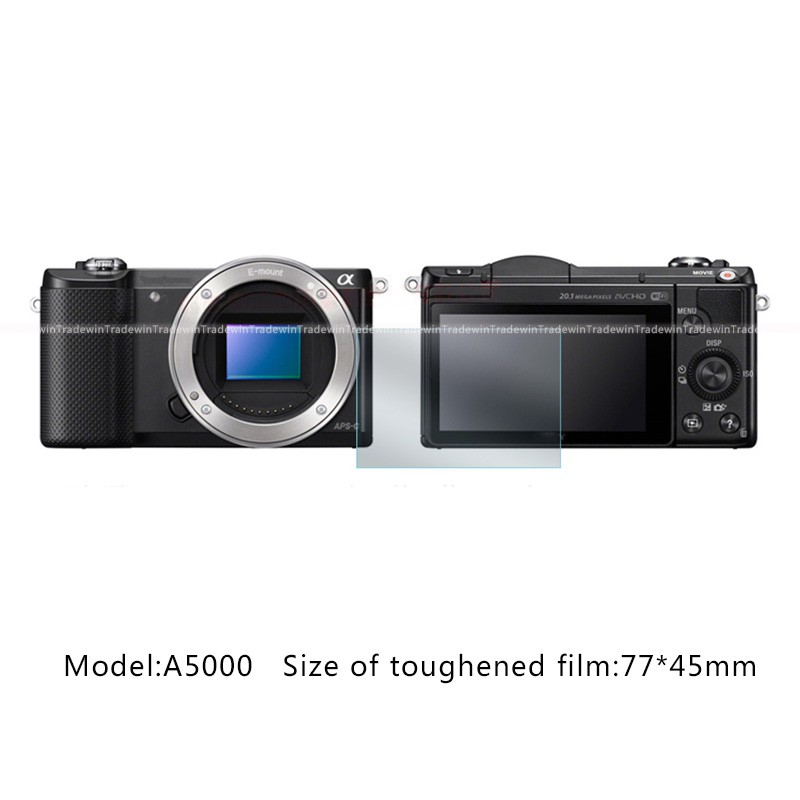 ภาพหน้าปกสินค้ากระจกนิรภัยป้องกันหน้าจอสำหรับ Sony A5100 A5000 กล้องฟิล์มฟิล์มนิรภัยฟิล์มป้องกัน HD จากร้าน larry.th บน Shopee
