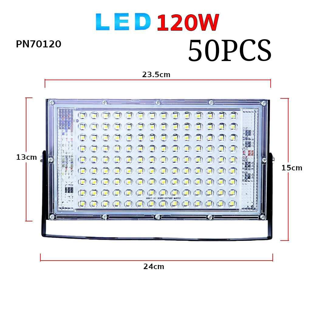 โคมไฟสปอร์ตไลท์ PN LED 120Wแบบเสียบปลั๊ก | Shopee Thailand