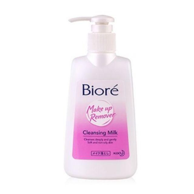 Biore Makeup Remover Cleansing Milk Facial Cleanser บิโอเร คลีนซิ่ง