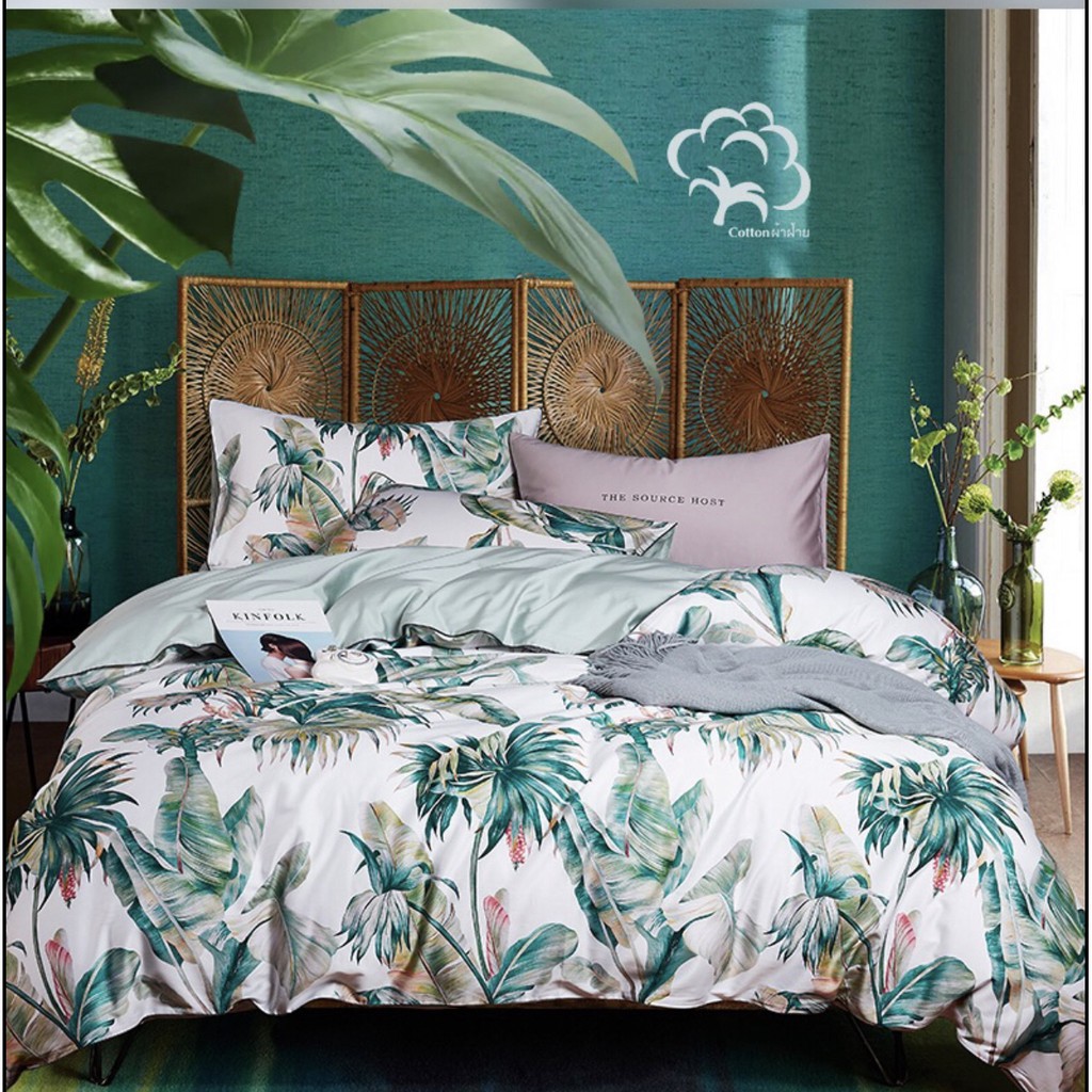 ชุดผ้าปูที่นอน Bedding Set สไตล์พาสเทลที่ให้สัมผัสที่นุ่มนวลเย็นสบาย