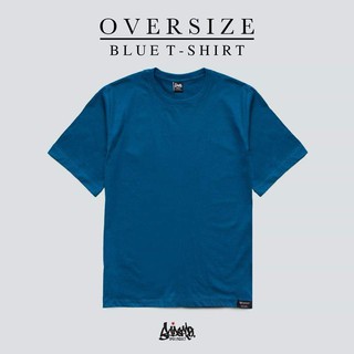 เสื้อยืด Bads Project #NEW !!! คอลเลคชั่น Oversize Street  (สีน้ำเงิน) N27