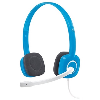 ภาพขนาดย่อของภาพหน้าปกสินค้าHEADSET (หูฟัง) LOGITECH STEREO H150 (มี 3 สี ชมพู  ขาว  ฟ้า) มีไมโครโฟนตัดเสียงรบกวน ประกัน 2 ปี *ของแท้ ประกันศูนย์* จากร้าน mcwinner บน Shopee ภาพที่ 1