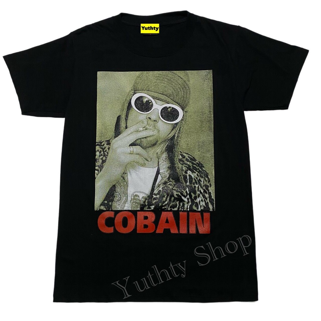 เสื้อยืดพิมพ์ลายแฟชั่น-เสื้อวง-nirvana-cobani-วินเทจ-เสื้อทัวร์t-shirtเสื้อยืดคอกลมแขนสั้นผ้า-ไม่มีตะเ-ราคาส่งจากโรงงาน