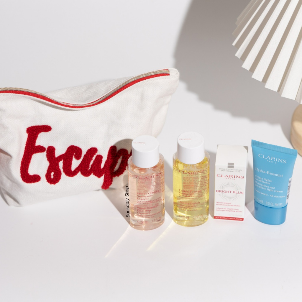 Clarins Special Set 4items with Bag เซ็ตสุดพรีเมียมจากแบรนด์คาแรงส์ ได้ ...