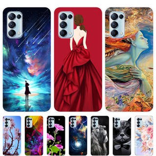 เคสสำหรับ OPPO Reno5 Pro 5G เคสซิลิโคน Soft Back Cover เคส OPPO Reno 5 Pro 5Pro 5G Case Silicone