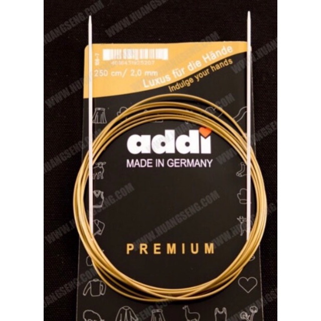Addi circle needle extra long ไม้นิตโค้ง สายยาว พิเศษ (108-7) | Shopee ...