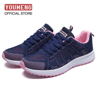 Ladies Mesh Casual Shoes Breathable Non-slip Outdoor Jogging Shoes All-match Soft-soled Sports Shoes