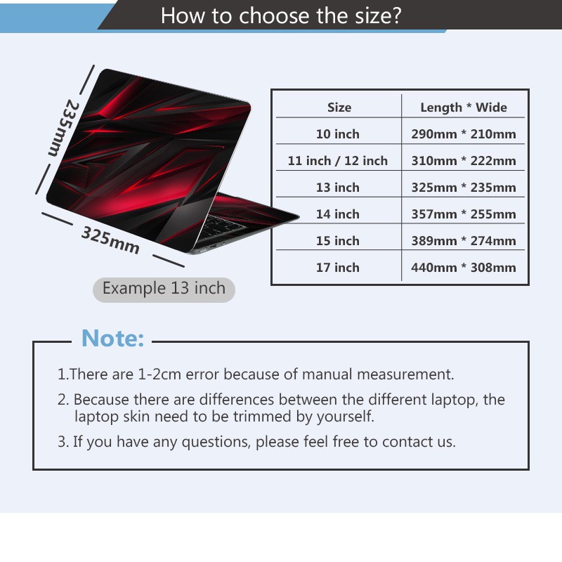 สติ๊กเกอร์ฟิล์มไวนิล-2-ด้านสําหรับ-11e-e595-wing-485-r490-e585-simple-computer