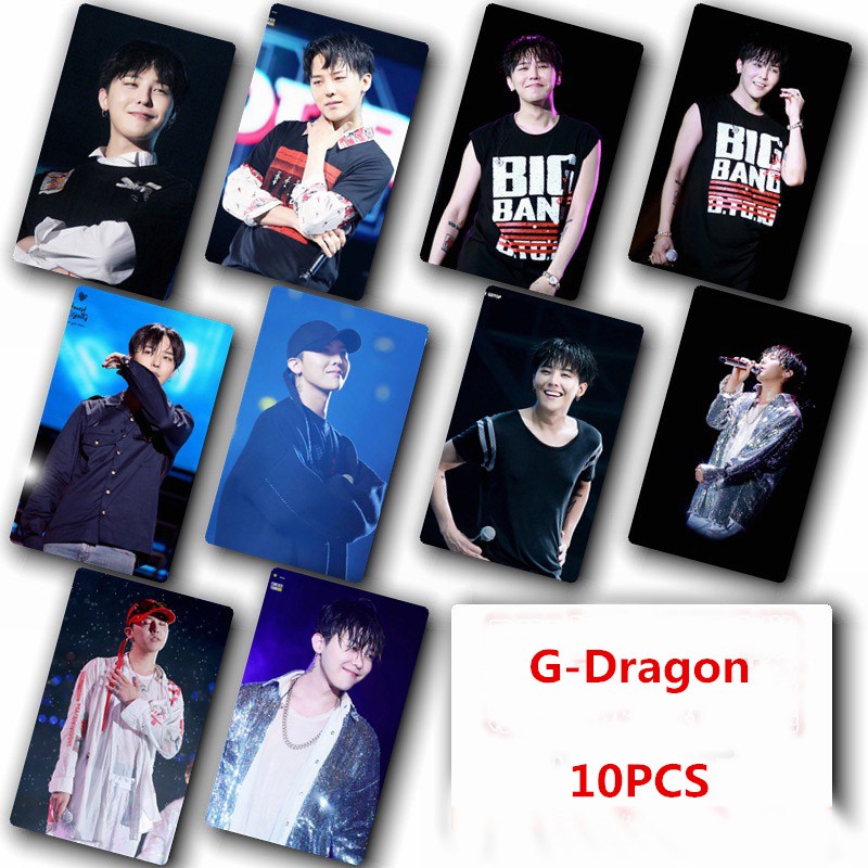 bestprice1920-การ์ด-bigbang-g-dragon-gd-10ชิ้น