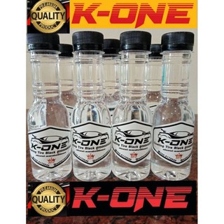 ภาพขนาดย่อของสินค้าน้ำยาเคลือบยางดำและฟื้นฟูพลาสติก ขวด 150ml K-one สินค้าราคาพิเศษ ซิลิโคนออยล์ ดำติดทนนานแบบ 1 ลิตรก็มีนะคะ