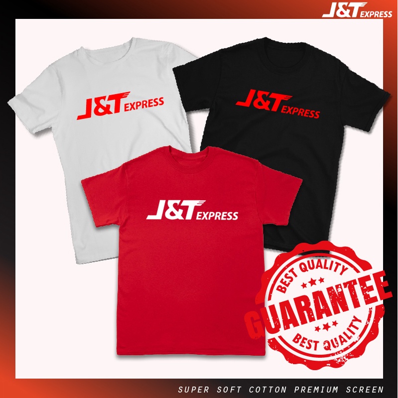 รูปภาพของเสื้อยืด J&T Express คอกลม เนื้อผ้าคอตตอนลองเช็คราคา