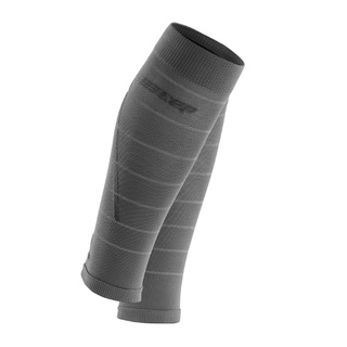 CEP REFLECTIVE CALF SLEEVES WOMEN - GREY - รัดน่องแบบมีแถบสะท้อนแสงผู้หญิง