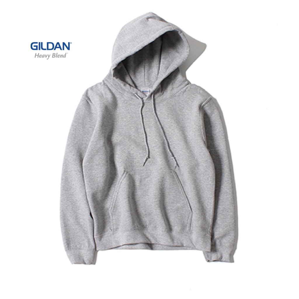 ภาพหน้าปกสินค้าGildan Heavy Blend Adult Hooded Sweatshirt Sport Grey ฮู้ดแบบสวม - เทาอ่อน จากร้าน limillust บน Shopee