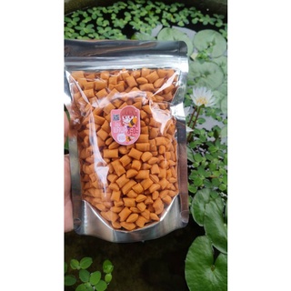 🔥ใหม่พร้อมส่ง🔥ทับทิมทอง🌡️200 กรัม🌡️บุษราคัม ขาไก่เม็ดเล็ก ขนมทานเล่น