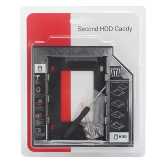 ภาพหน้าปกสินค้าHdd caddy  Second HDD Caddy  ขนาดหนา 9.5/12.7 มม silm สำหรับใส่ 2.5\" HDD / SSD ที่เกี่ยวข้อง