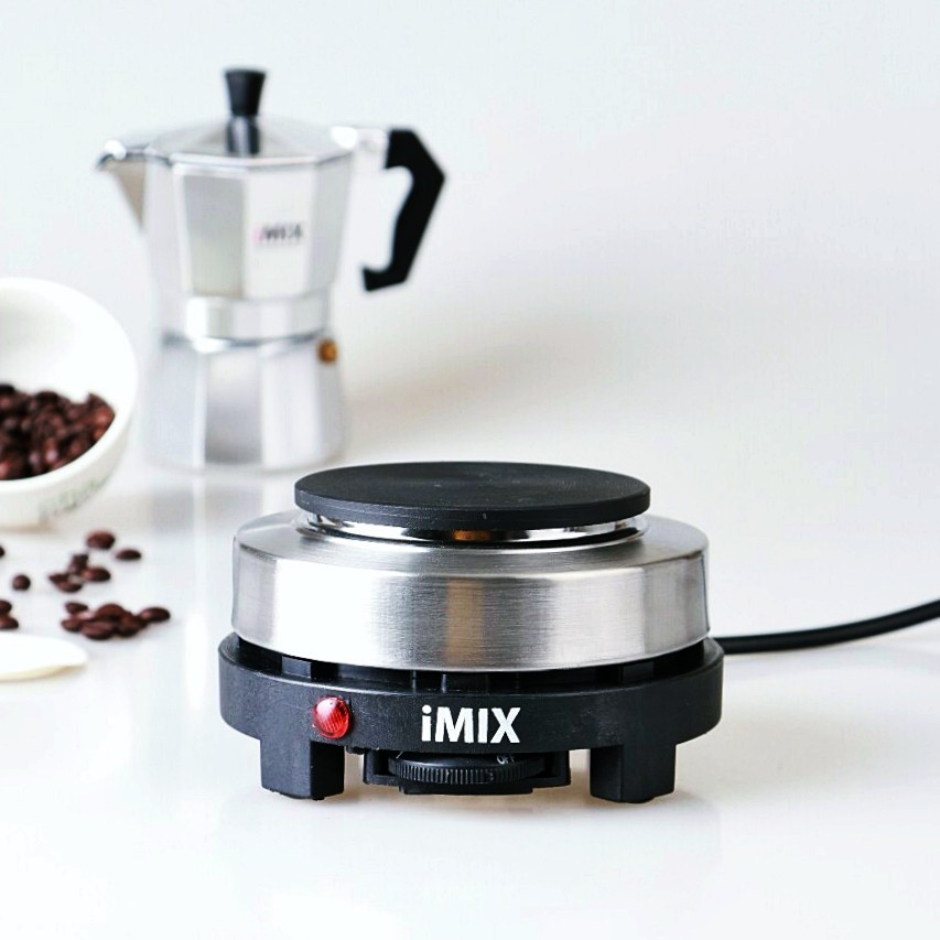 ภาพสินค้าชุดเตา iMix ต้มกาแฟ เตามินิ 500w + กาต้มน้ำ มอคค่าพอท Moka pot จากร้าน chapayombkk บน Shopee ภาพที่ 1