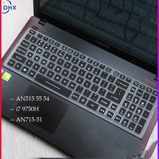 DHX for Acer Aspire Nitro 5 AN515-55 AN515-54 AN515-43/44 AN517-51/52 15.6-inch AN715-51 AN715-52 17.3 Predator Gaming 2020 Laptop Keyboard Cover skin