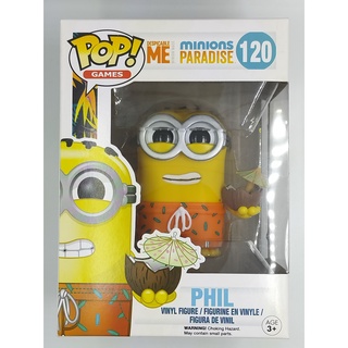 Funko Pop Minions Paradise - Phil with Coconut #120