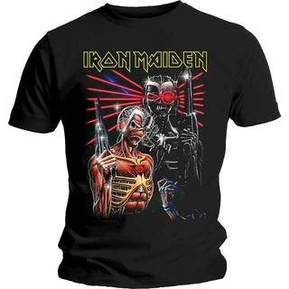 [S-5XL] เสื้อยืดแขนสั้น พิมพ์ลาย Iron Maiden Terminate สําหรับผู้ชาย