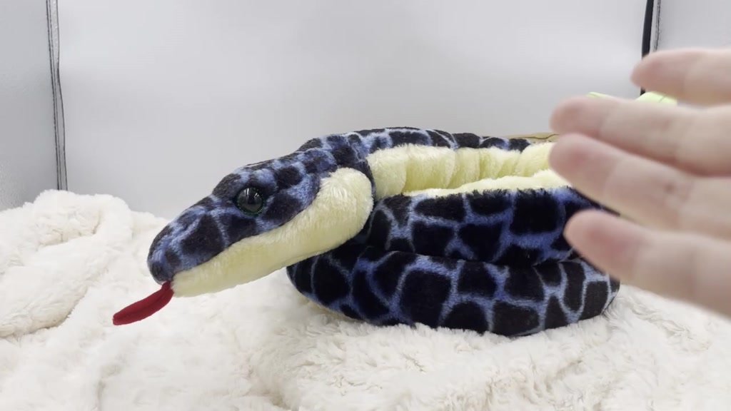 ตุ๊กตางู-ตาแก้ว-ลายสวย-ดูสมจริง-ตัวนุ่มๆ-ยาว-1-5-m-ป้าย-tst-paradise-snake-stuffed-animal-plush-toy-length-1-5-m