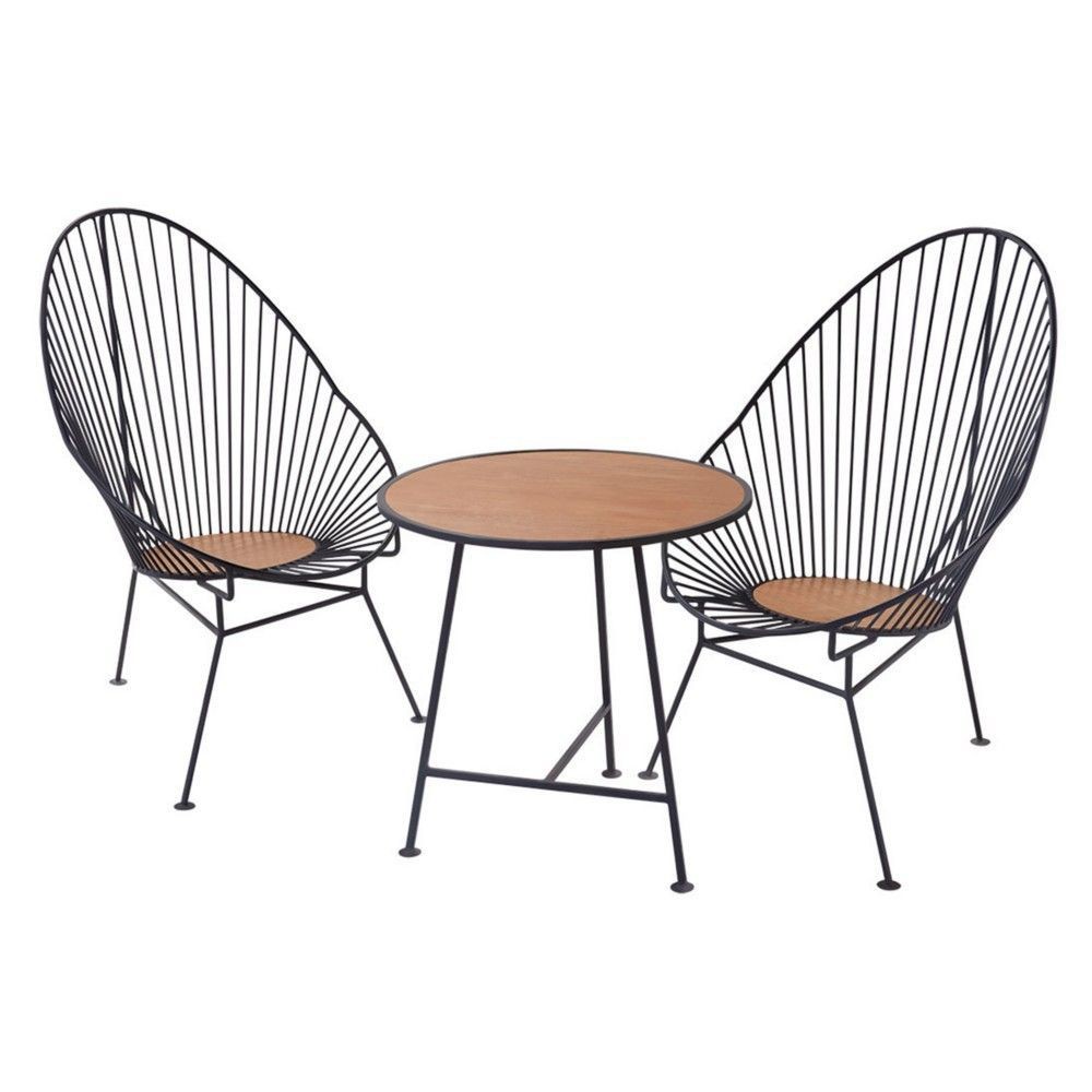 ชุดโต๊ะเก้าอี้สนาม-ชุดสนามไม้สัก-2-ที่นั่ง-spring-leaf-สีไม้ธรรมชาติ-เฟอร์นิเจอร์นอกบ้าน-สวน-อุปกรณ์ตกแต่ง-steel-bistro