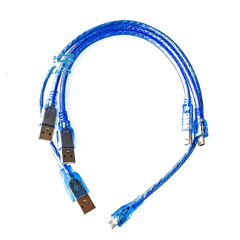 30cm USB Cable UNO R3 Cable/Micro USB Cable/Nano 3.0 USB to mini USB ...