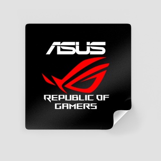 สติกเกอร์ Asus ROG Republic of Gamers กันน้ํา สีดํา