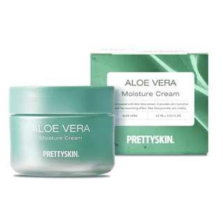 Pretty Skin Aloe Vera Moisture Cream 60ml.พริตตี้สกินอโลเวร่ามอยส์เจอร์ครีม 60มล.