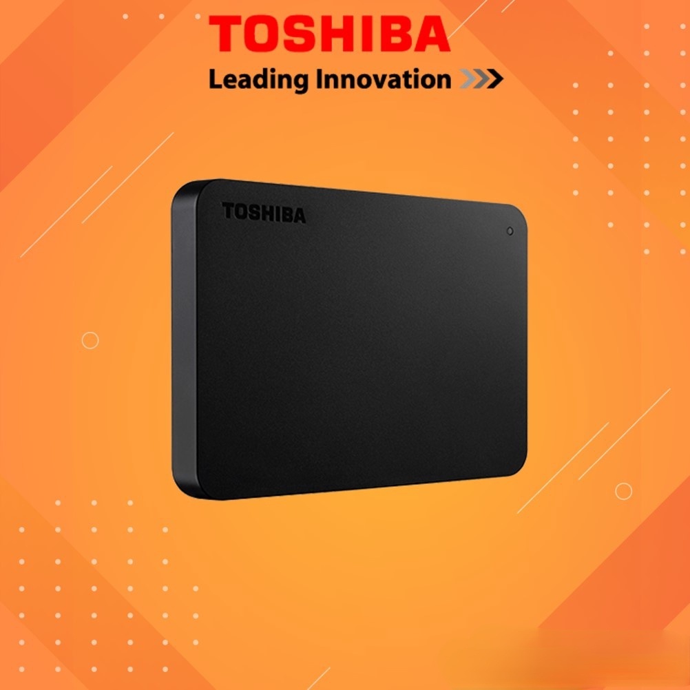 Toshiba Canvio Basics 500GB/1TB/2TB/4TB External Hard Drive Black HDD ...