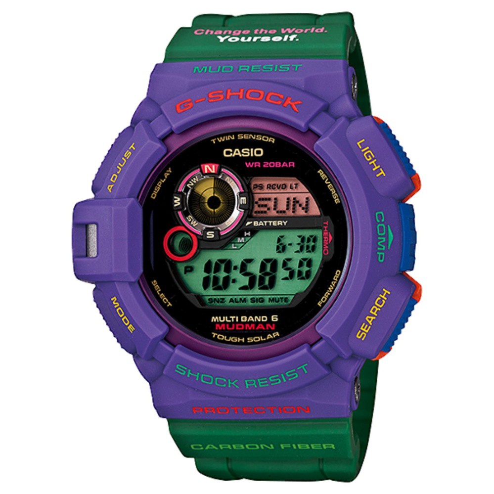 Shock Love The Sea And The Earth GW 9301K 6JR Purple Green 1 Shopee Thailand