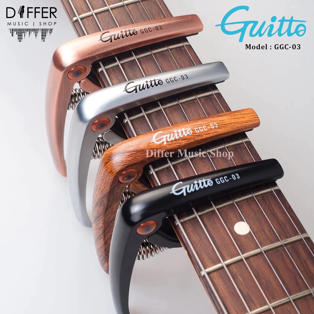 คาโป้-กีตาร์-แบบหนีบ-guitto-รุ่น-ggc-03-วัสดุโลหะ-ปลายขางัดหมุดได้-ดีไซน์สวย