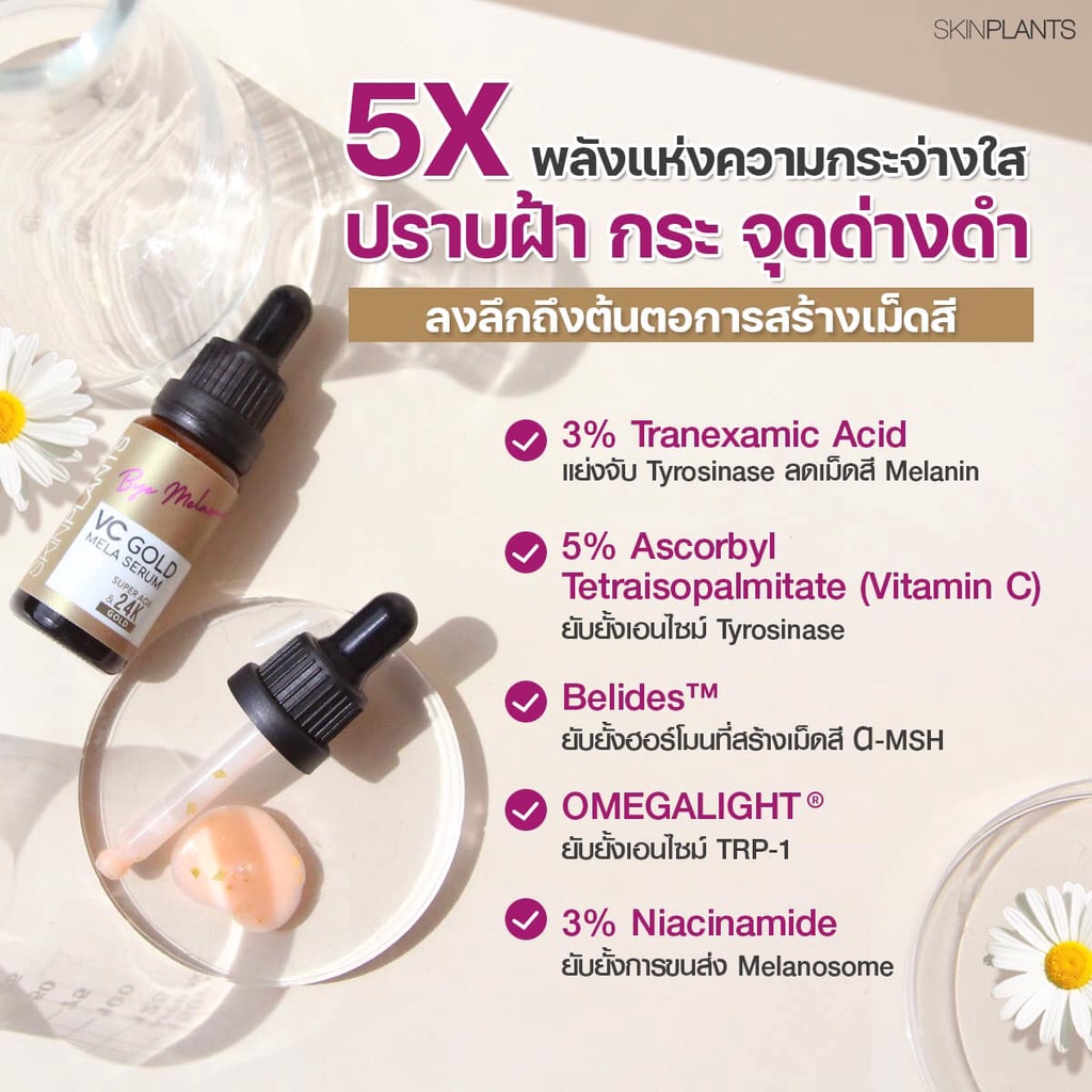 skinplants-vc-gold-mela-serum-15-ml-เซรั่มวิตามินซีเข้มข้น-ผสานทองคำบริสุทธิ์-24k-99-9-ลดเลือนฝ้า-กระ-ปรับผิวใส