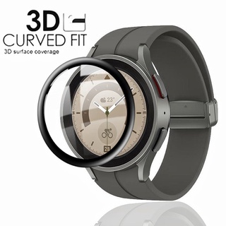 ฟิล์มกันรอยหน้าจอ 3D ไม่ใช่กระจก สําหรับ Samsung galaxy Watch 5 Pro 45 มม. Watch 6 5 4 40 มม. 44 มม. galaxy 6 Classic 43 มม. 47 มม. On Sansung Watch5