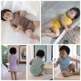 ชุดเสื้อกางเกง ชุดเด็ก ชุดพุงป่อง Minky Mom *พร้อมส่ง ผ้านิ่ม