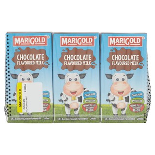 Marigold Chocolate Flavoured Milk 6 x 200ml