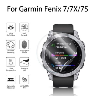 เคสป้องกัน สําหรับ Garmin Fenix 7 7s 7x Smart Watch เคสนิ่ม TPU กันชน สําหรับ Fenix7 7s 7x กรอบป้องกัน