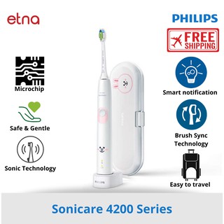 Sonicare แปรงสีฟันไฟฟ้า 4200 Series ( Line Friends X Philips Special Edition - Cony )