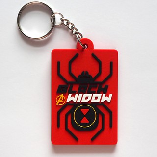 พวงกุญแจยาง Dark Widow ดาร์ควิโด Avengers อเวนเจอร์