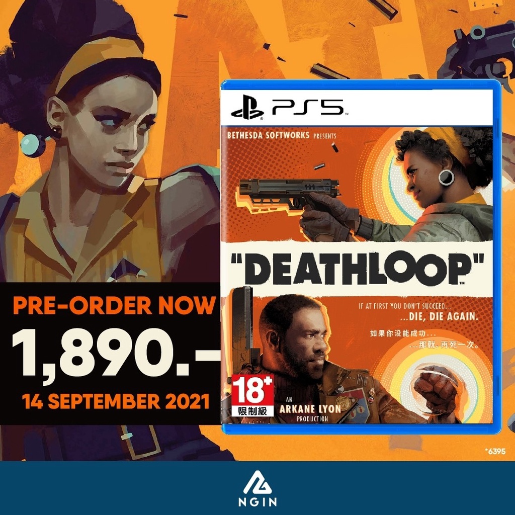 เกมส์ใหม่-deathloop-ps5-โซน-3-eng-standard-edition-และ-deluxe-edition-สินค้าพร้อมจัดส่งทันทีที่เกมส์ออก