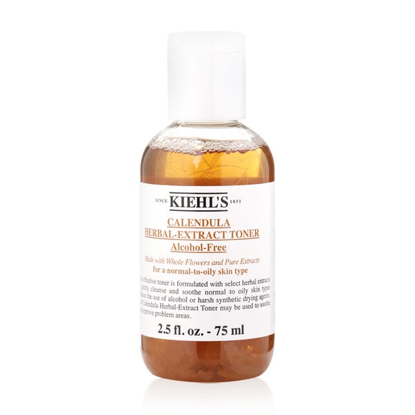 แท้-kiehls-calendula-herbal-extract-alcohol-free-toner-75ml-โทนเนอร์ทีเปี่ยมประสิทธิภาพนี้มีส่วนผสมจากสารสกัดธรรมชาติ