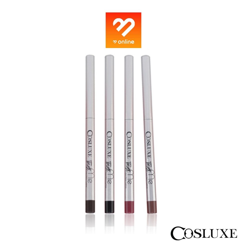 ภาพหน้าปกสินค้าใหม่  Cosluxe Trust me Auto Pencil Eyeliner 0.3g คอสลุคส์ ออโต้ เพนชิล อายไลเนอร์ ทรัสต์ มี (อายไลเนอร์,อินไลเนอร์)