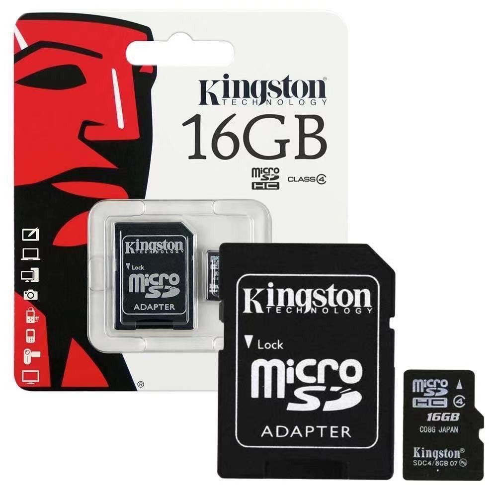 ภาพหน้าปกสินค้าKingston Memory Card Micro SDHC 16GB Class 10 คิงส์ตัน SD card เมมโมรี่การ์ด SDการ์ด จากร้าน rukkun_shop บน Shopee