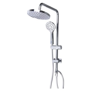 ฝักบัวเรนชาวเวอร์ ฝักบัว RASLAND SUPER5566 สีโครม ฝักบัว ห้องน้ำ RAIN SHOWER SET RASLAND SUPER5566 CHROME