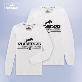 Rudedog เสื้อยืด รุ่น Next dog สีขาว