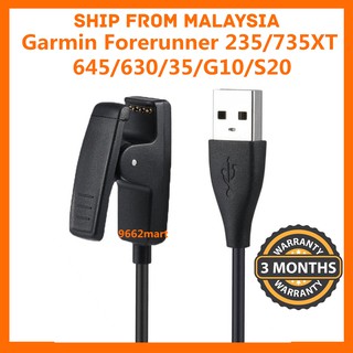 Garmin สายชาร์จ USB สําหรับ Forerunner 235 Lily 735XT 645 630 230 35 30 G10 S20 vivomoveHR