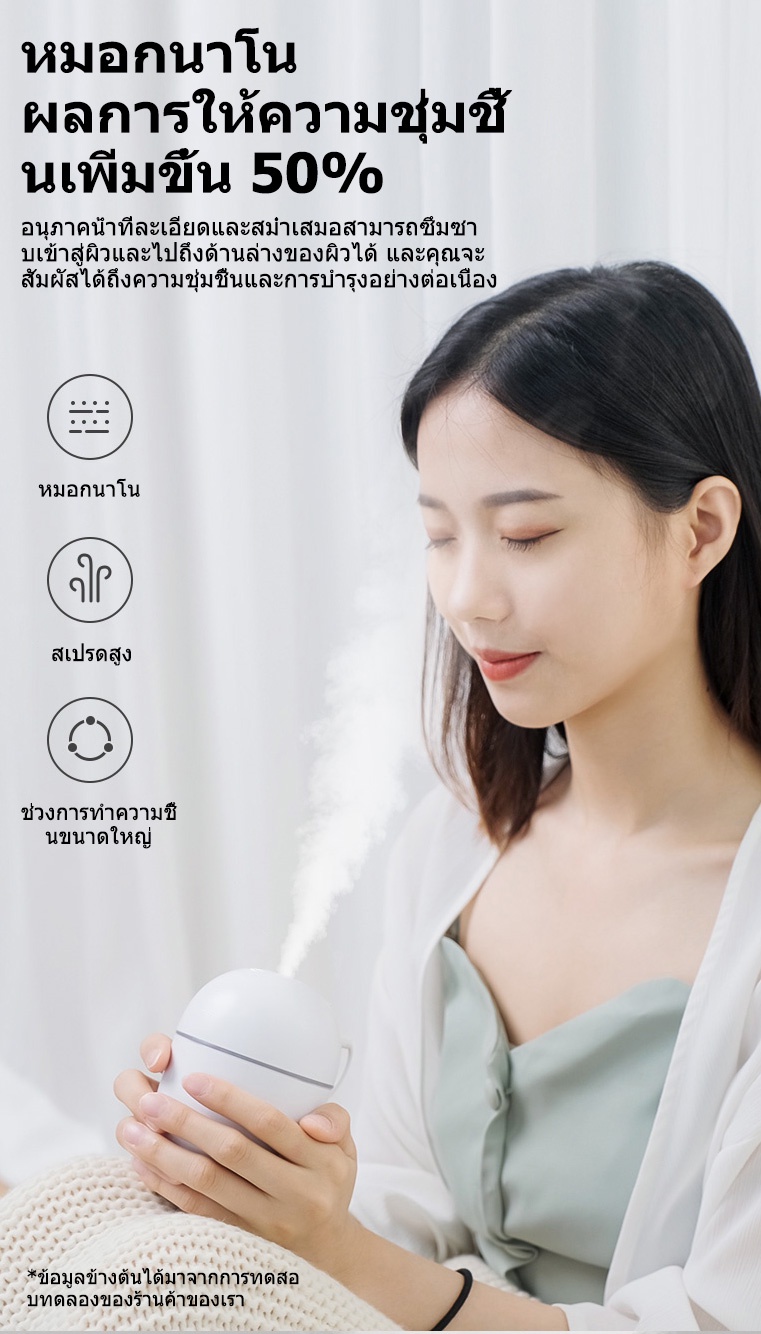 ภาพประกอบของ KONIG Air Humidifier เครื่องฟอกอากาศ เครื่องทำความชื้น เครื่องพ่นไอน้ำ เครื่องพ่นอโรม่า เครื่องเพิ่มความชื้นในอากาศ