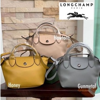 Longchamp LE PLIAGE CUIRTOP HANDLE BAG